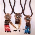 coconut shell heishi necklace