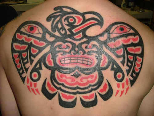 haida eagle tattoo design native american 