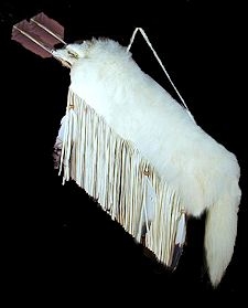 Arctic Fox Quiver with Eagle Feathers (Available in other Furs)