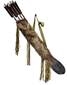 Beaver Quiver  with Tail(Also available in other furs)