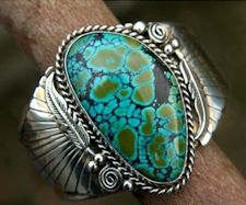 Turquoise Sterling Silver Plated Ring