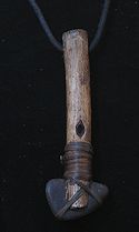 Miniature tomahawk reproduction pendant