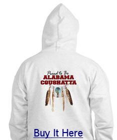 Alabama-Coushatta Hooded Sweatshirt for sale