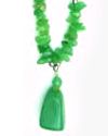 Adventurine Chip Necklace with Nugget