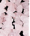 16" Strand Rose Quartz Gemstone Chip Beads
