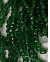1 Kilo Hunter Green Translucent Crow Beads