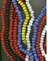 1 Kilo Mixed Colors India Glass Crow Beads