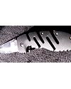 Black Zig Zag Folding Knife