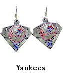 Yankees Dangle Earrings