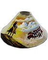 Cattle Drive 203 Hand Painted Lampshade