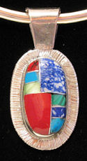 Power Stones Mosaic Necklace #15A