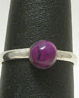 Small Purple Friendship Ring