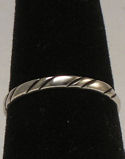 Sterling Silver Band No 50