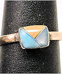 Stone and Shell Ring