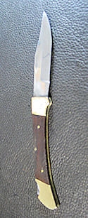 5" Wood Handle Folding Pocket Knife