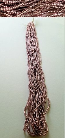 Amethyst Crystal Strung Seed Beads #9