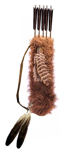 Buffalo Back Quiver (Also available in other furs)