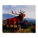 Bugling Elk Throw Blanket