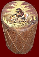 12" Ceremonial Painted Drum