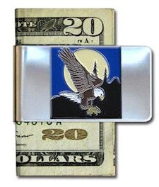 Eagle Moon Money Clip
