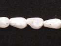 Opalite triangular shaped stone beads