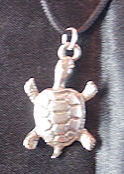 Silver Turtle Pendant