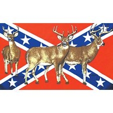 Rebel Deer Flag