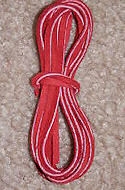 Red Cow Hide Suede Laces