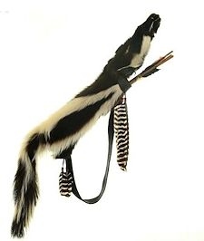Skunk Fur Quiver 2 (Also available in other furs)