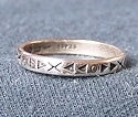 Sterling Silver Stylized band 2