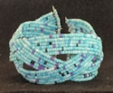 Light Turquoise seed bead bracelet