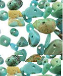 50 Natural Turquoise Gemstone Chip Beads