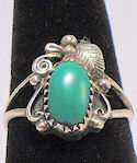 Turquoise Sterling Silver Ring #132
