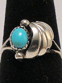 Turquoise Sterling Silver Ring #182
