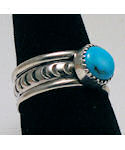 Turquoise Sterling Silver Ring #143