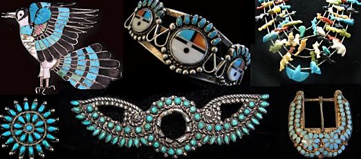 Vintage Zuni jewelry