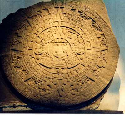 mythological art Mayan calendar aztec carved wall art old gods aztec sun stone Aztec calendar