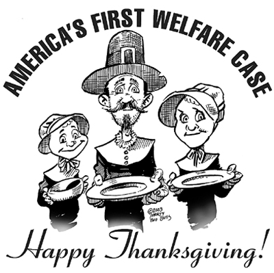 native american cartoon - first welfare case