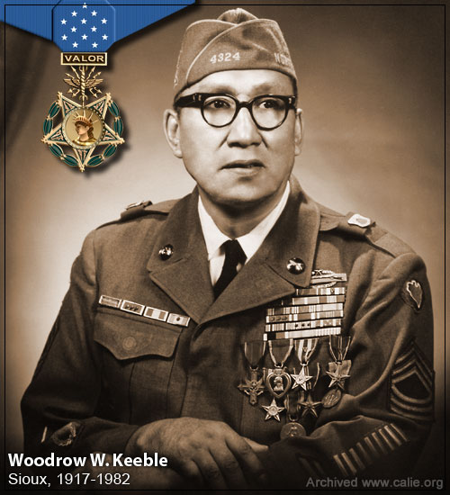 Woodrow W. Keeble, Medal of Honor Recipient