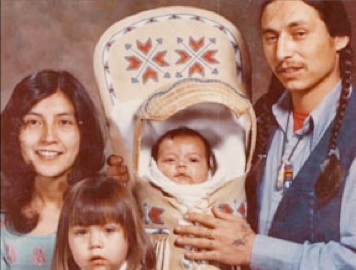 John Trudell's whole family was killed in a fire