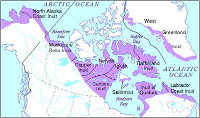 Arctic Tribes Map
