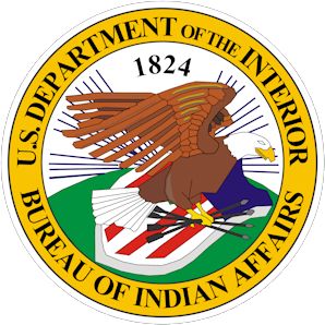 US Department of the Interior & Bureau of Indian Affairs Seal
