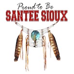 Santee Sioux T-shirt for sale